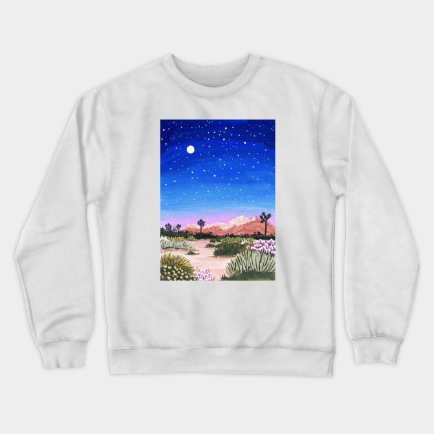 Joshua Tree Crewneck Sweatshirt by Sarah Gesek Studio